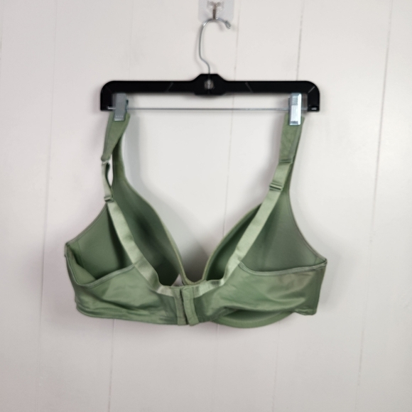 Penningtons TiVoglio Green Contour Underwire T-shirt Bra Lace Size 40DD - Picture 2 of 6